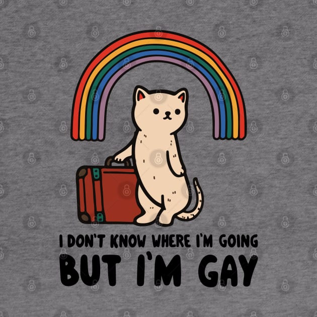 I don't know where I'm going but I'm gay by Kiki Valley